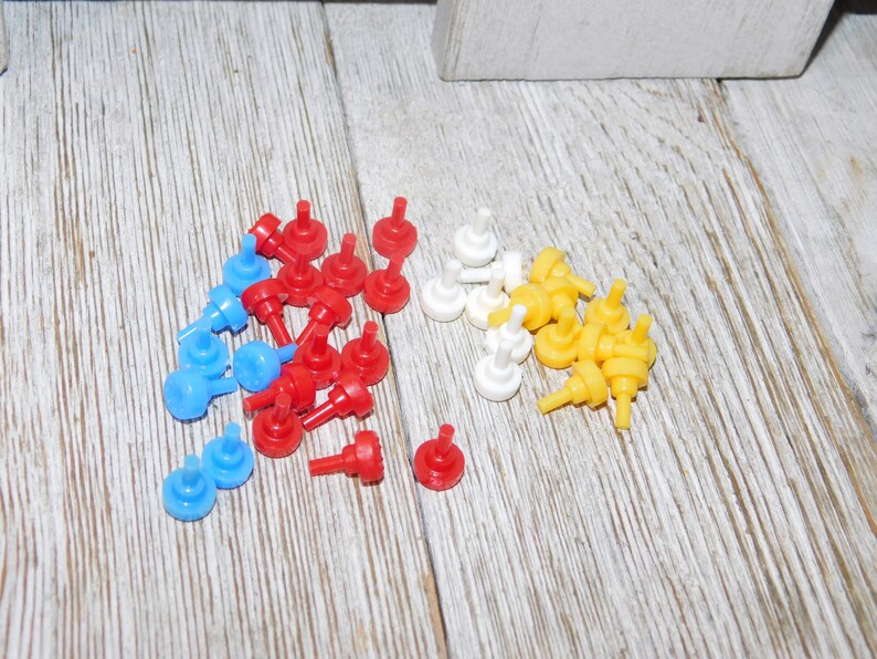 King Oil Game Pieces Parts Vintage Game Pieces Vintage Etsy