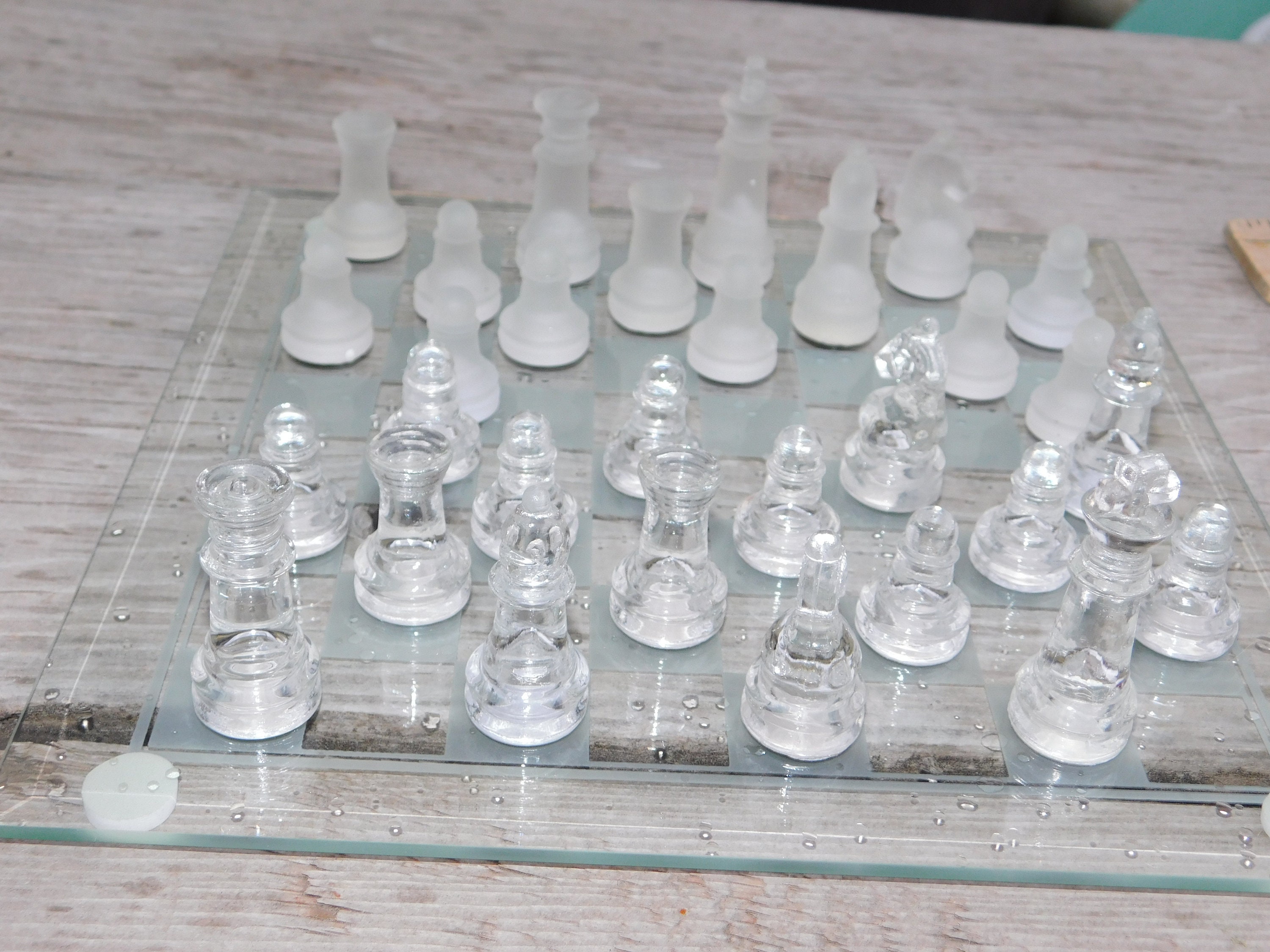 Glass Chess Set - 3D Model by dcbittorf