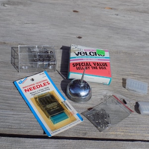 Sewing Items, Group of Sewing Items, Sewing Tools,  Sewing Bobbins, Quilting Needles, Crafts, Memories, Daysgonebytreasures,