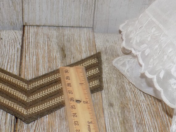 Patch WWII New ZEALAND Army Sergeant Stripes NCO … - image 4