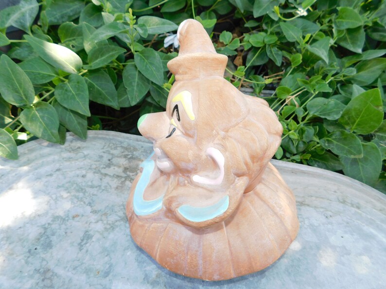 California Brown Clown Cookie Jar Lid Replacement 1950/60 Etsy