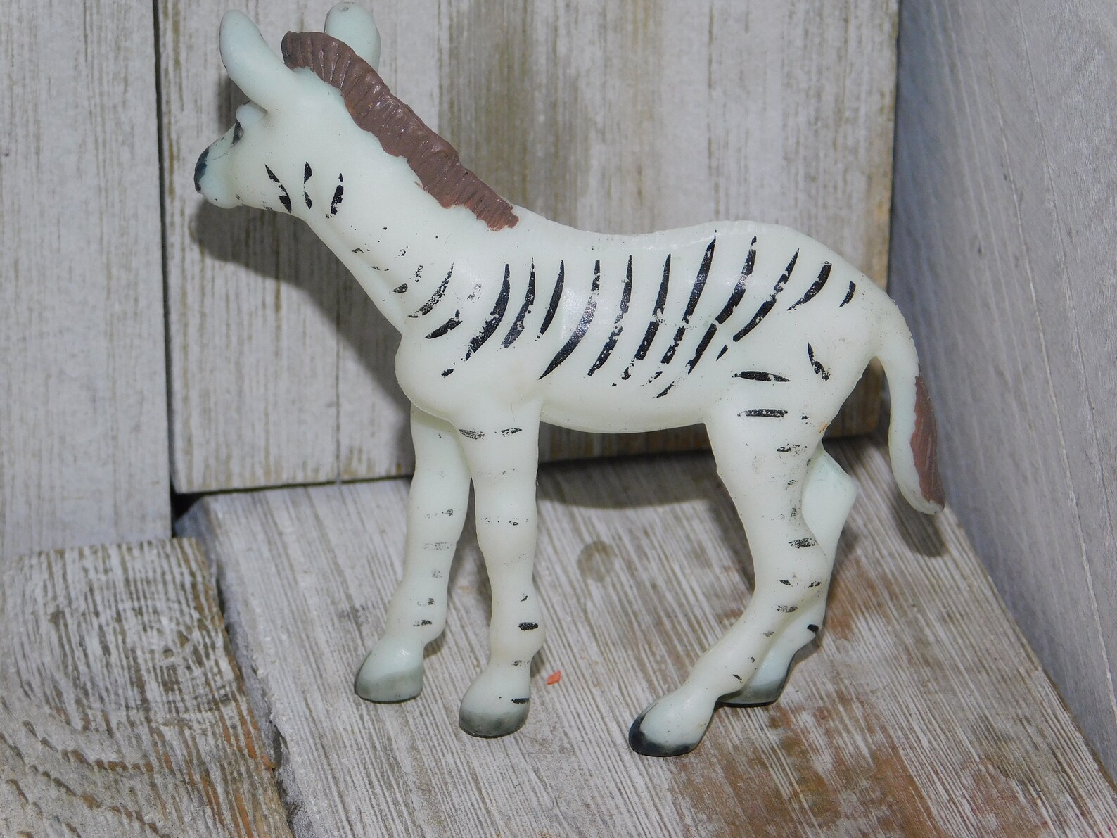 Vtg Toy Plastic Zebra Vintage Toys Toys Zebra Zoo Animals Etsy