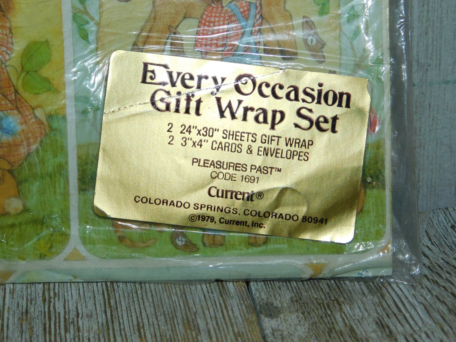 Current Wrapping Paper 79 Vintage Wrapping Paper W Children Etsy