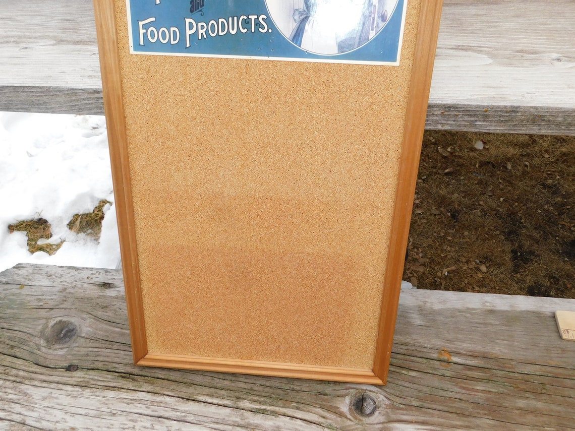 Vintage Bulletin Board Message Board Vintage Home Decor Etsy