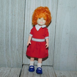 Little Orphan Annie Doll, Vintage Small Doll, Vintage Doll, Red Haired Doll, Childhood Memories, Gift Idea, Daysgonebytreasures **