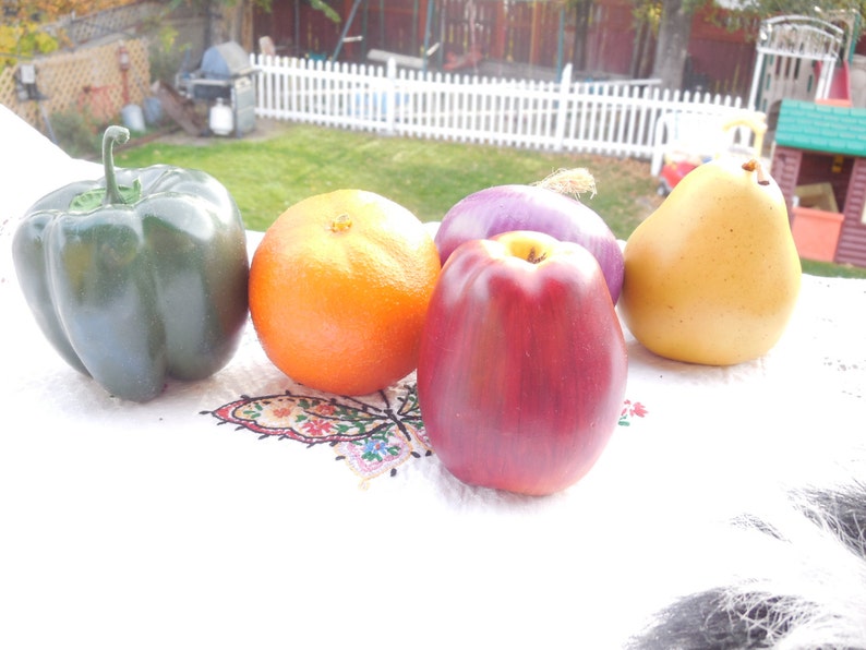 Imitation Mixed Fruit and Vegetables Bowl Fillers Great for Etsy