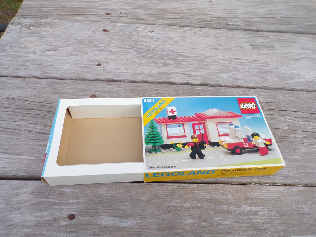 Legoland 6364 EMPTY BOX, Storage, Memories, Replacement Lego Box, Gift ...