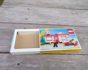 Legoland 6364 EMPTY BOX, Storage, Memories, Replacement Lego box, Gift, Prop, Daysgonebytreasures *y