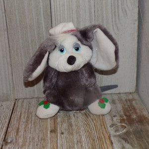 Applause Plush Mouse Small Mouse Winter Mouse Small Push Animal Small Stuffed Animal Vtg Toys Gray Mouse Memories Daysgonebytreasures *