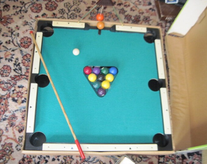 Skittles Pool Aurora Game Vintage Game Vintage Board Game Etsy