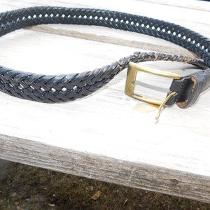 Vintage Braided Belt - Etsy