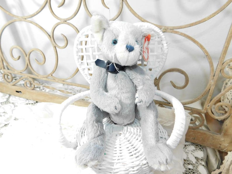 vintage stuffed mouse