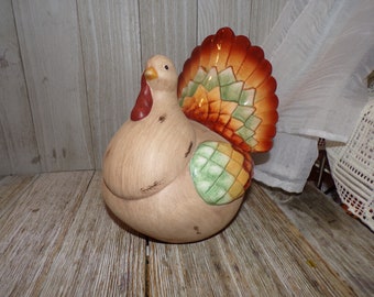 Turkey, Ceramic Turkey, Fall Harvest, Fall Decor, Thanksgiving,  home Decor, Memories, Gift, Prop, Daysgonebytreasures