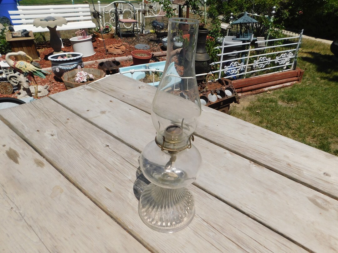 Vintage Eagle Oil Lamp Kerosene Lamp Primitive Oil Lamp Etsy