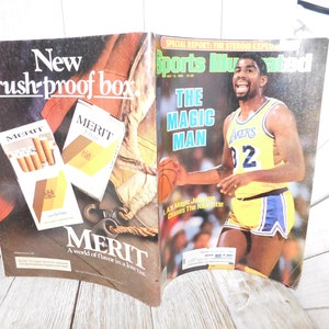 Sports Illustrated-Sept 13 1985 The Magic Man Vintage Sports Illustrated, Basketball, Magic Man, Sports  Memories Daysgoenbytreasures *y
