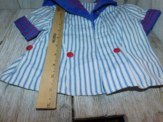 Vintage Baby Boy Sailor Outfit Top, Vintage Baby … - image 6