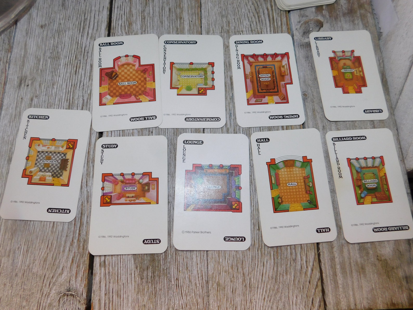 Vintage Clue Board Game Pieces Clue Replacement Game Pieces Etsy