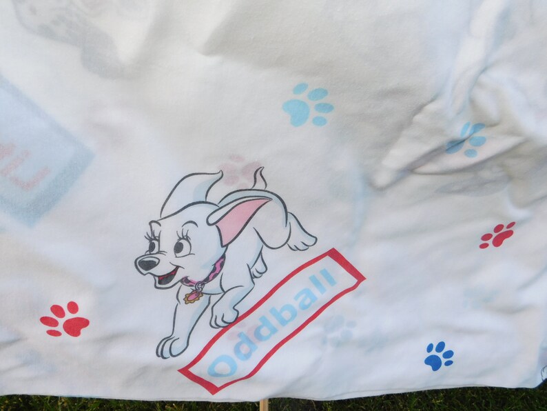 Vintage Dalmatian Sheet Set Twin Sz Vintage Bedding Disney Etsy