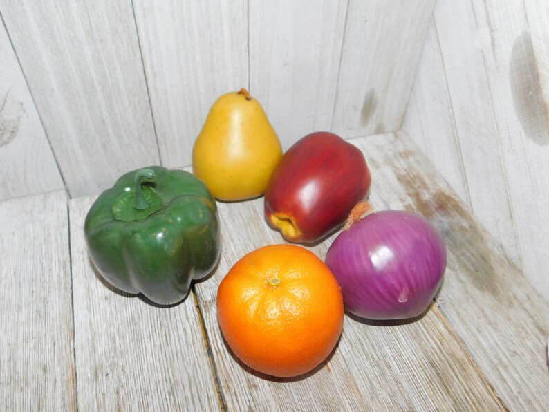 Imitation Mixed Fruit and Vegetables Bowl Fillers Great for Etsy