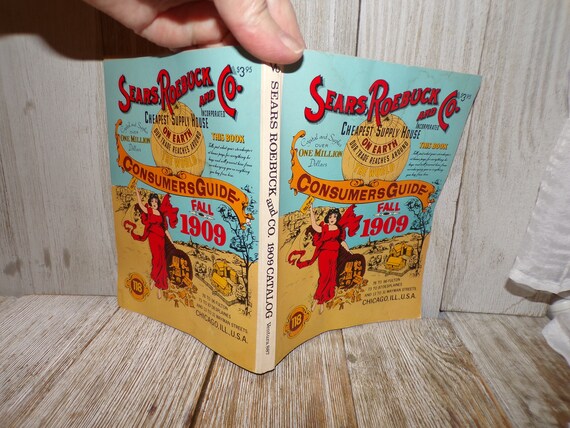 Sears Roebucks and Co Book Paperback Book, Vintage Paperback Book 