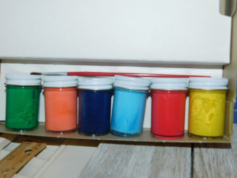 Vtg Paint and Wear Kit Never Used Serie 1 Kit Vintage Paint Etsy