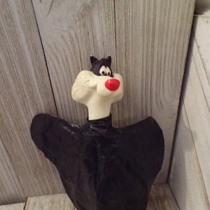 Vtg Sylvester Cat Puppet, Vintage Toy Puppet, Cartoon Puppet, Vintage Toys, Gift, Prop, Memories, Daysgonebytreasures **