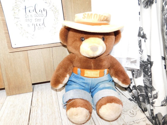 smokey the bear teddy bear