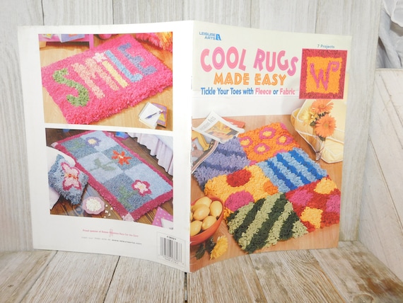 Cool Rugs Made Easy Book, Paperback Book, Learn to make Rugs, Rug Craft Book, Memories, Gift, Prop, Daysgoenbytreasures **y