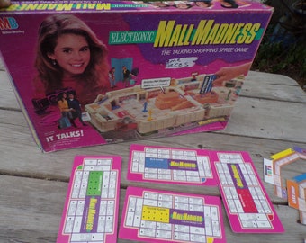 Vtg Electronic Mall Madness 89, Walk Way Peg Boards GAME PARTS, Replacement pieces, Vtg Game parts, Gift, Craft, Prop, Daysgonebytreasures
