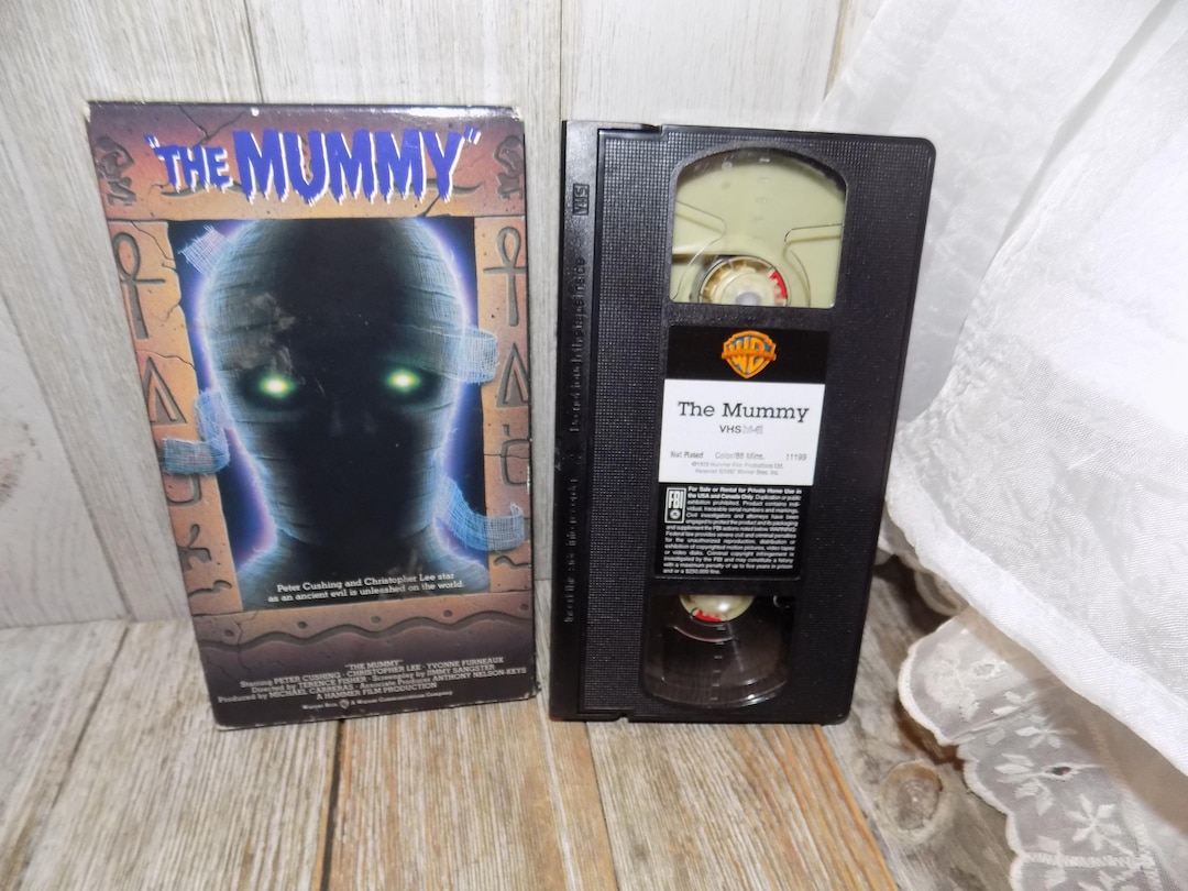 THE MUMMY VHS Movie, 1959 Film 1993, Horror, Suspense, Memories, Gift ...