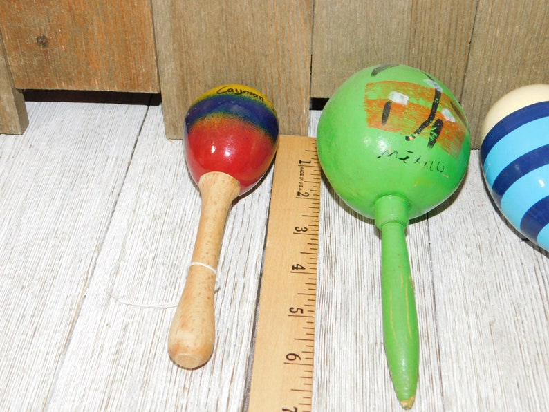 Maracas Musical Shakers Rattles Cayman Islands Mexico Etsy