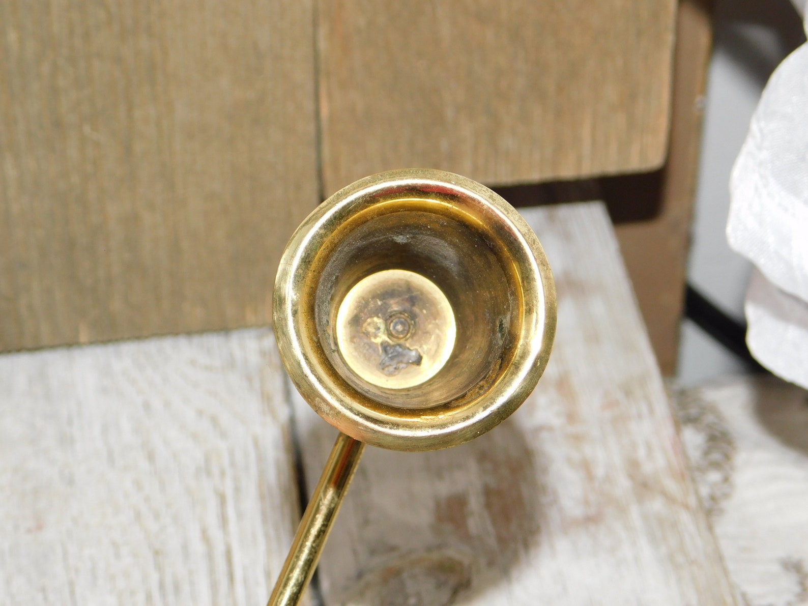 Brass Candle Snuffer Long Handle Candle Snuffer Candles Etsy