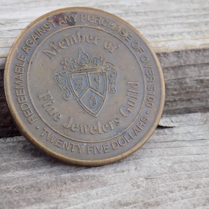 COIN BOHM ALLEN Fine Jeweler Since 1879, Members Of Fine Jewelers Guide, Memories, Gift, Prop, Daysgonebytreasures *y