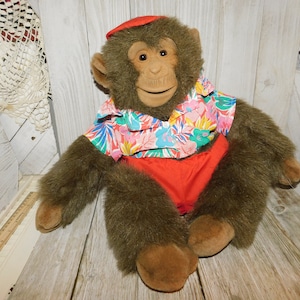 Monkey, Ape, Stuffed Monkey Or Ape, Vintage Stuffed Monkey, Vintage Stuffed Toys, Toys, Childhood Memories, Gift, Daysgonebytreasures *y