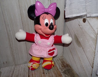 Minnie Mouse Learning to Dress Doll Vtg Minnie Dressing Doll Vtg Minnie Mouse Doll Vtg Toys Dressing Doll Memories Daysgonebytreasures *y