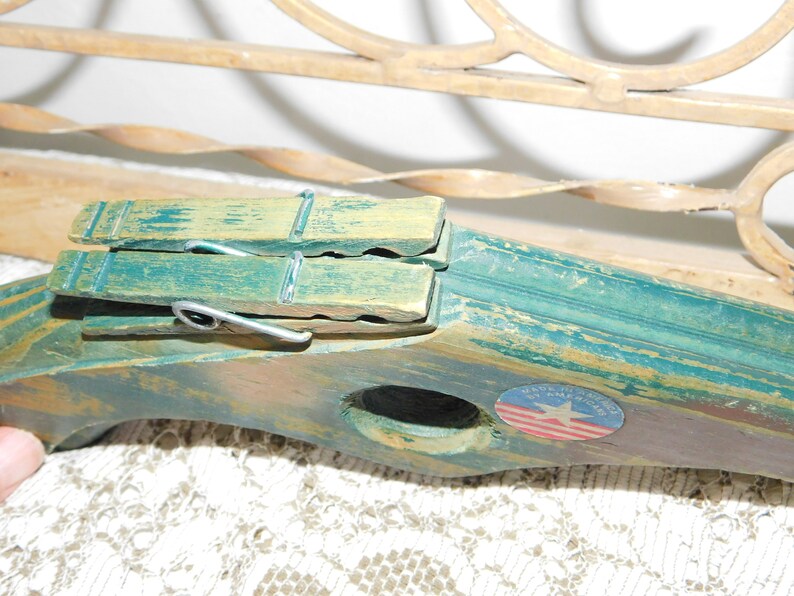 Vintage Rubber Band Gun Wood Vintage Wood Gun Western Décor Etsy