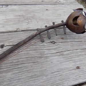 African Gourd String Instrument Handcrafted Tribal Lute Harp West Africa VINTAGE, Oddity, Unique, Memories, Gift, Prop, Daysgonebytreasures