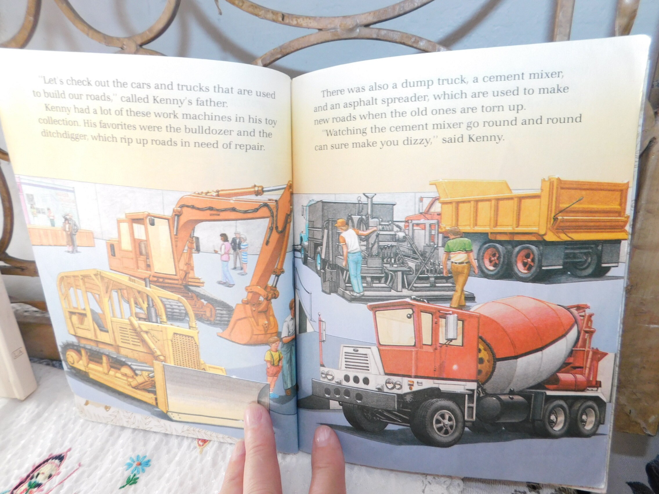 Vintage Cars and Trucks Golden Book Vintage Childrens Book Etsy