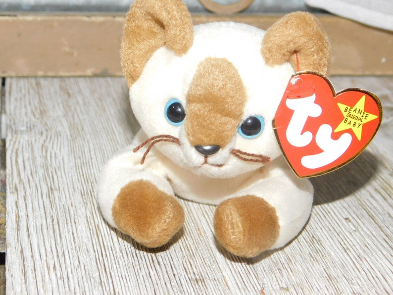 Ty Beanie Baby Snip Siamese Ty Kitten Vintage Ty Stuffed | Etsy