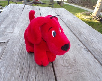 Clifford Red Dog, Plush Clifford, Stuffed Clifford Dog Vintage Plush Vtg Toys Vtg Stuffed Animals Memories Gift Prop, Daysgonebytreasures *y