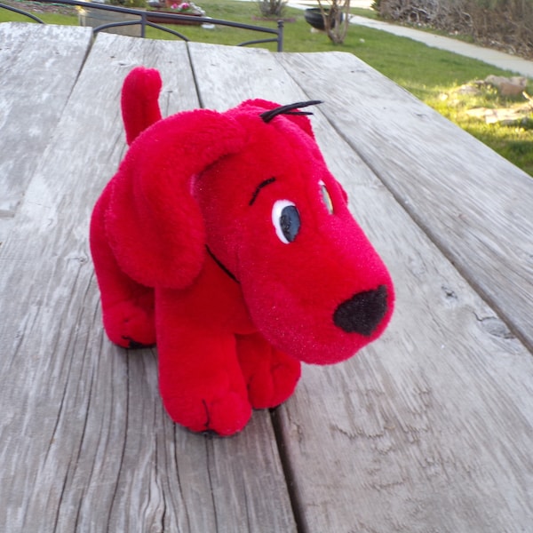 Clifford Red Dog, Plush Clifford, Stuffed Clifford Dog Vintage Plush Vtg Toys Vtg Stuffed Animals Memories Gift Prop, Daysgonebytreasures *y