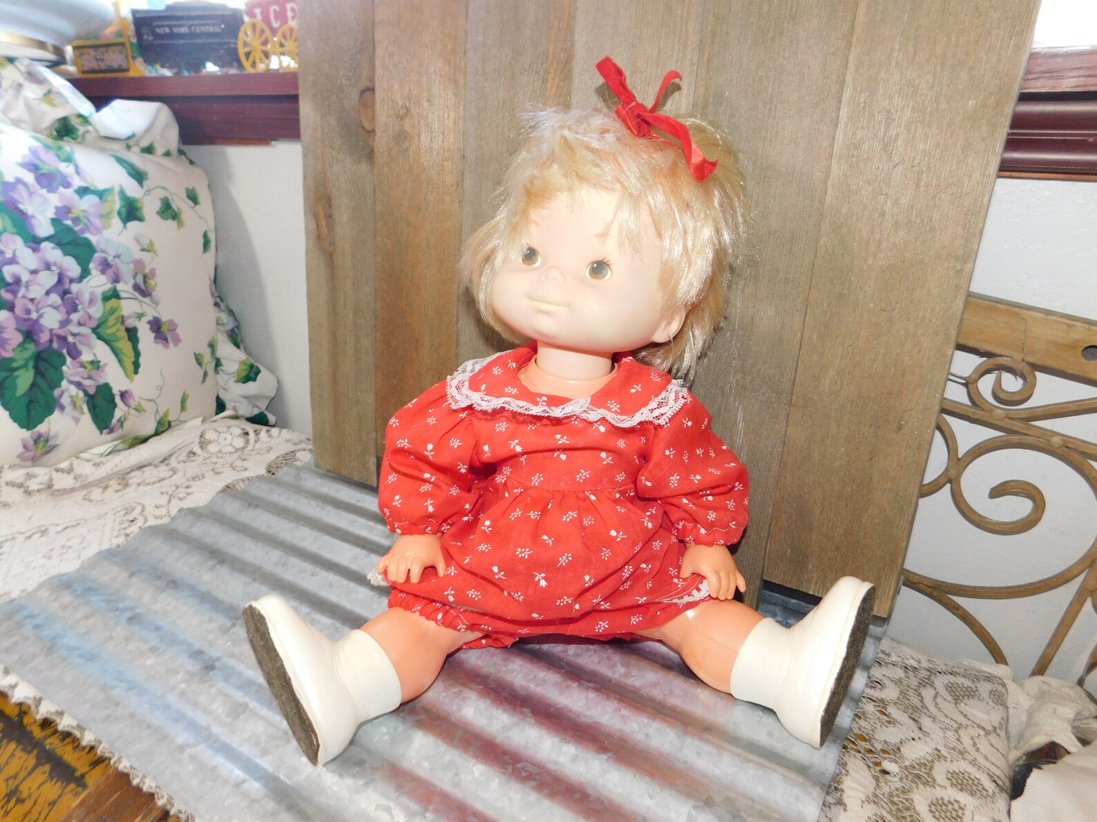 Mattel Baby Come Back Doll Vintage Walking Doll Vintage Etsy
