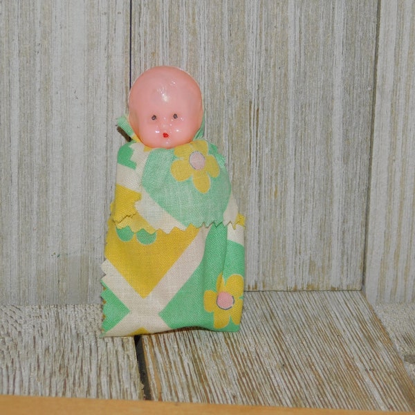 Vintage Baby Doll Vintage plastic Doll, Doll House Baby Small Baby Doll Dime Store Toys Childhood Memories Gift Prop Daysagonebytreasures *