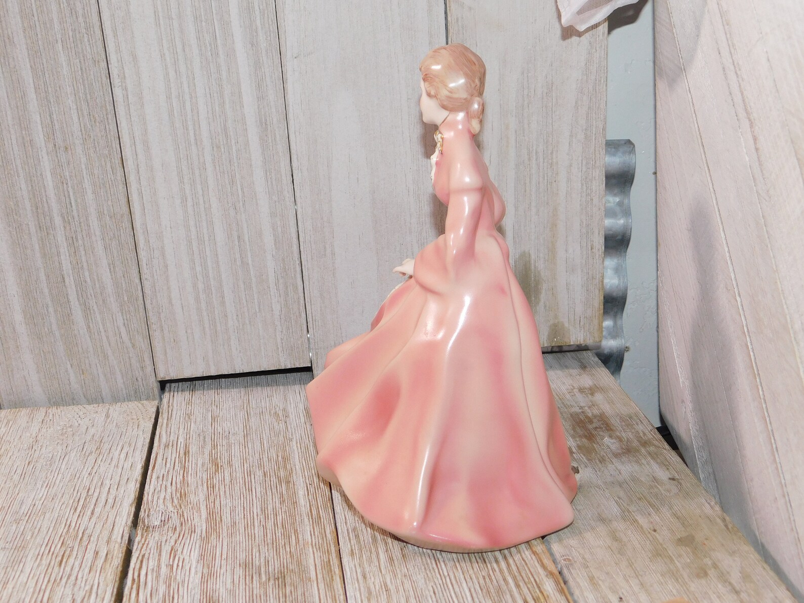 Vtg Florence Ceramics Grace in Pink Lady Figurine Pasadena Etsy