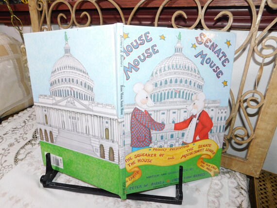 House Mouse Senate Mouse By Peter W Barnes Cheryl Shaw Barnes Etsy