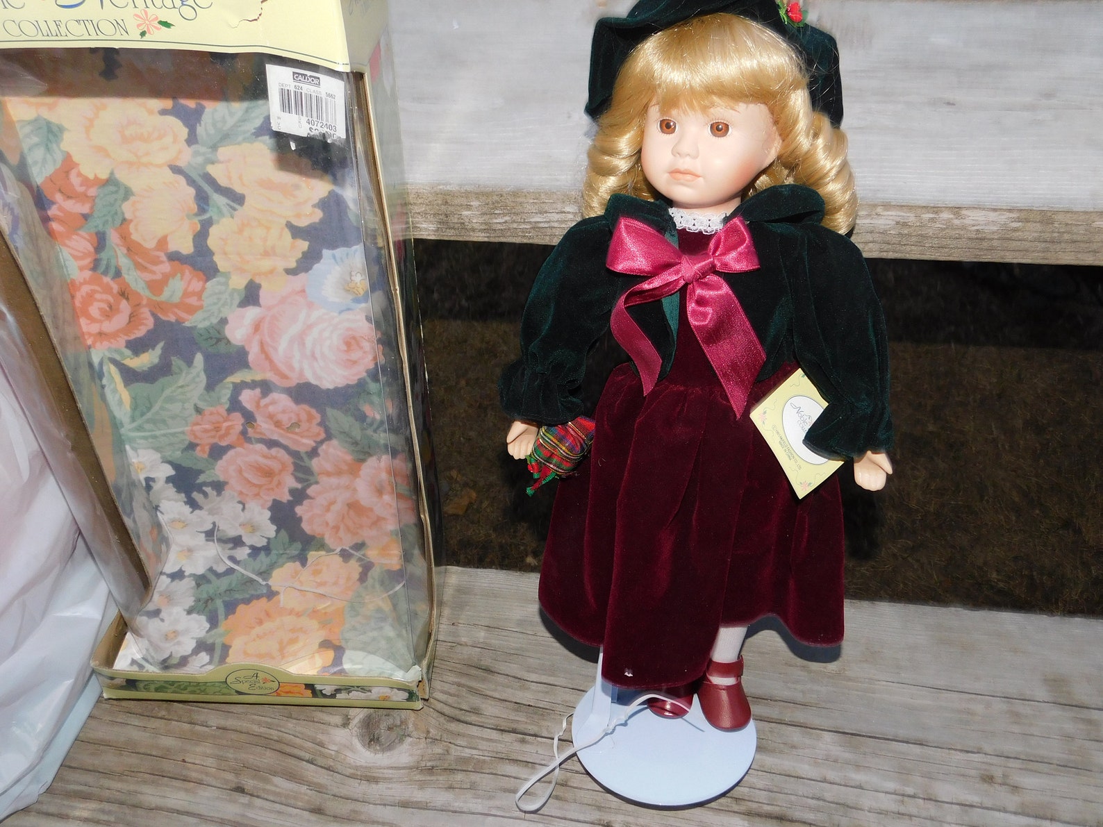 Vintage Noble Heritage Collection Doll in Box LTD Blue Eyed Etsy