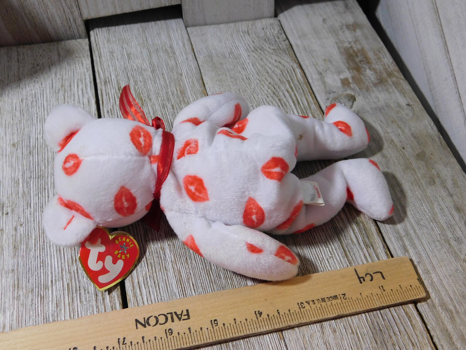 Ty Polar Bear Smooch 2000. Vintage Ty Stuffed Animal Vintage Etsy