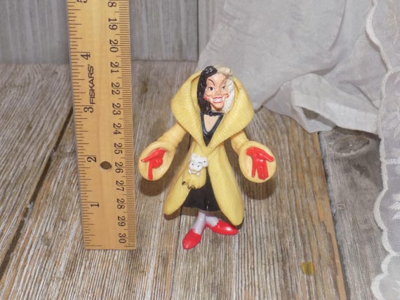 Cruella Deville Dalmatian, Mcdonalds, Happy Meal Toy, 1991 Disney