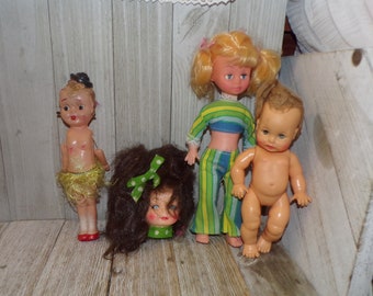 邦楽 VELVET DoLL Vintage 1970s Ideal Velvet Doll With Beauty Braider - 1973