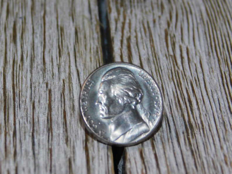 Nickle Push Back Button gift idea, Vintage Pin Nickle Vintage Nickle Pin 1974 Vintage jewelry